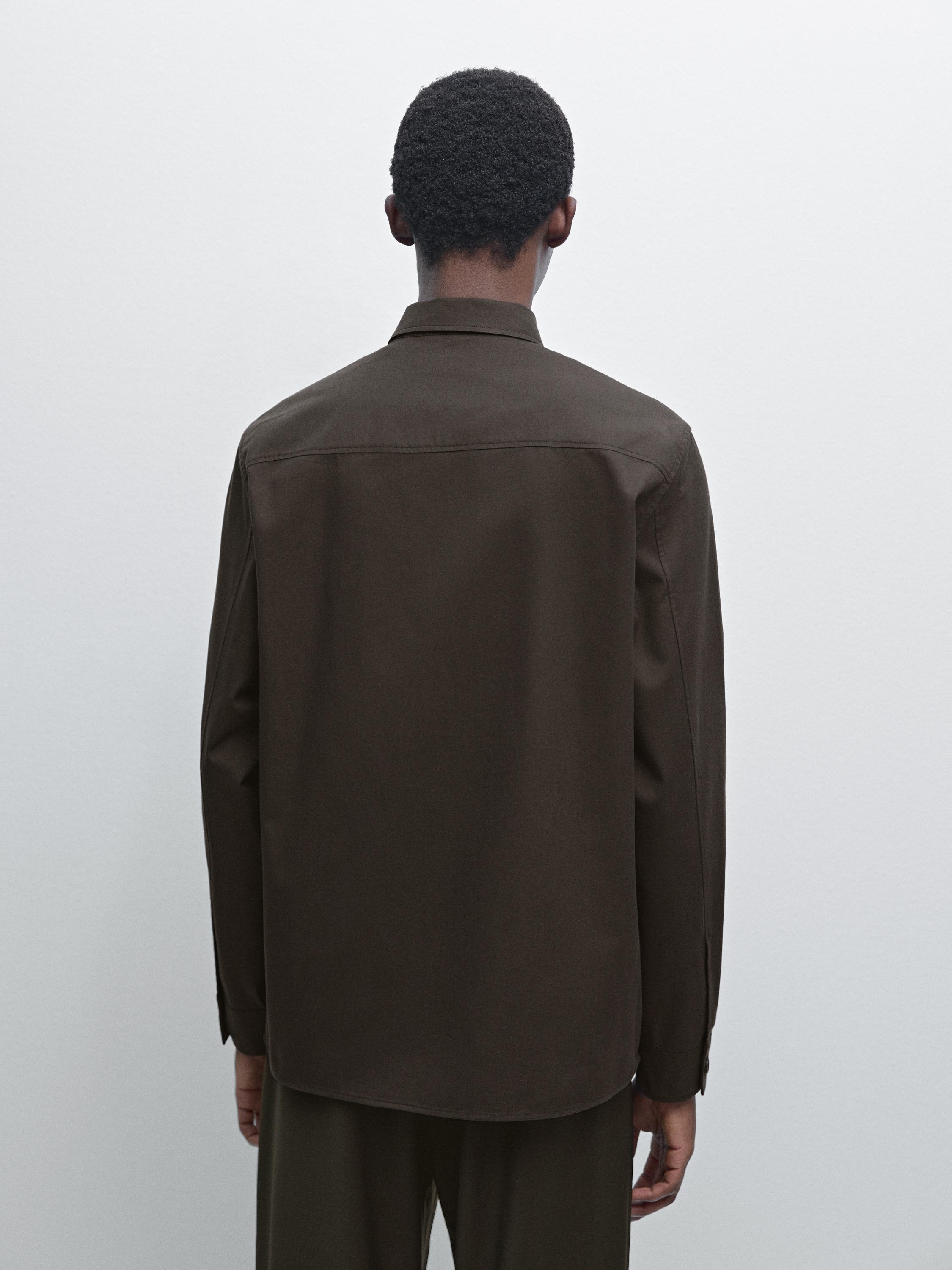 Chemise relaxed fit avec poche